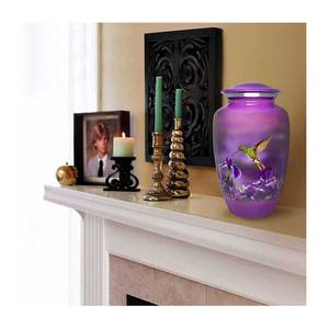 Nuevo diseño de diseño y Urna elaborada Artículos funerarios minimalistas Fabricante de cremación de urna de aluminio de la India con calidad de exportación - Product Image 6