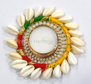Handmade White Flower Iron <b>Tea</b> <b>Light</b> <b>Holder</b> Indian Style Indoor/Outdoor Office Home Decor Bulk OEM Diwali Festival Wedding - Product Image 4