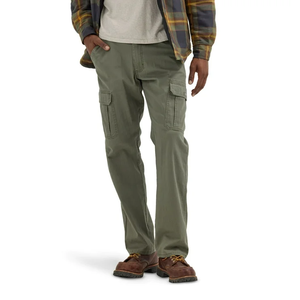 Pantalones Cargo de talla grande holgados para hombre de Color sólido, pantalones de chándal de diseño personalizado, pantalones Cargo multibolsillo de Color sólido para hombre - Product Image 3