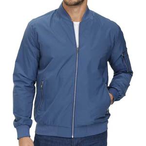 Men's Latest Design Custom Made High Street Style Quick Dry Breathable Bomber <b>Jacket</b> Canvas Fabric OEM Service Wholesale Price - Product Image 5