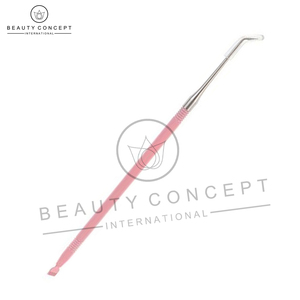 Herramienta de elevación de pestañas de un color de alta calidad, equipo de elevación de pestañas de acero inoxidable personalizado, concepto de belleza, forma líquida sostenible - Product Image 2