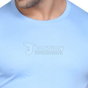 เสื้อยืดผู้ชายรุ่นใหม่ล่าสุด ผลิตจากโพลีเอสเตอร์ สำหรับผู้ใหญ่ ผลิตในปากีสถาน เสื้อยืดผู้ชายสำหรับออกกำลังกาย - Product Image 5