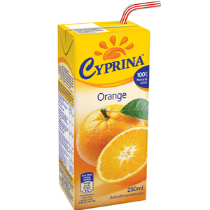 Chất Lượng Cao Sẵn Sàng Uống Halal 250Ml Có Hương Vị Không Thêm Đường 100% Tự Nhiên Tươi Vắt Cam Cyprina Nước Cam Cho - Product Image 1