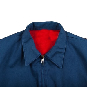 Veste de Travail en Denim Personnalisée avec Logo OEM pour Hommes, Col Revers, Couleurs Personnalisées, Broderie, Respirante, Imperméable, Coupe-Vent - Product Image 2