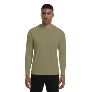 Quick Dry Breathable Anti-Bacterial Unisex Basketball Shooting <b>Shirt</b> with Hood 100% <b>Polyester</b> Customizable All Seasons - Product Image 4