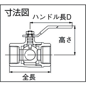 Vanne à trois voies fabriquée au Japon - Product Image 2
