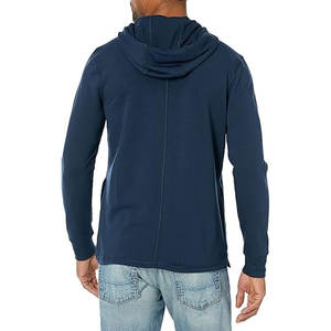Nuevo diseño cómodo logotipo personalizado sudaderas con capucha hombres moda estilo logotipo personalizado Atlético OEM bajo Moq algodón polar Sudadera con capucha - Product Image 4