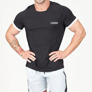 Short Sleeves Top Quality Customized <b>Design</b> and Logo Gym T Shirt for Men Wholesale Gym Drifit T Shir - Product Image 4