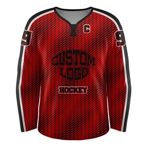 Jersey de hockey sobre hielo de poliéster 100%, ropa esencial para la mejor experiencia de hockey - Product Image 3