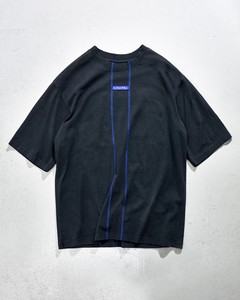 เสื้อยืดคอกลมสำหรับผู้ชายผ้าคอตตอน100% สีดำ - Product Image 5