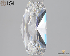 CVD 3.00 CT forme rayonnante diamant laboratoire cultivé F couleur VS1 clarté 10.14 MM IGI certifié pour les conceptions élégantes de bague ou de pendentif - Product Image 6