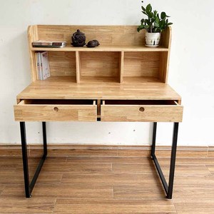 Ensemble de bureau et chaise d'étudiant moderne et confortable avec étagère intégrée CB68181 pour mobilier scolaire en bois et métal - Product Image 1