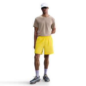 Shorts de course pour hommes avec tissu à séchage rapide, shorts légers pour tous les jours avec taille élastique, short de travail en plein air avec plusieurs poches - Product Image 1