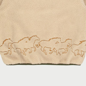 Vente en gros de vestes Sherpa baggy personnalisables à col montant pour hommes manteau polaire Sherpa zippé veste d'extérieur avec service OEM - Product Image 5