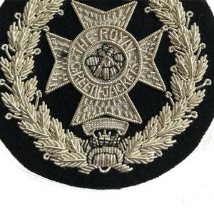 Insignia de Blazer de Veteranos de la Royal Green Jackets, con Alambre de Tela y Bordado en Relieve - Product Image 3