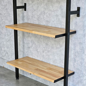 Modern 4-Tier Metal <b>Wall</b> <b>Shelf</b> 65x25x145cm Detachable for Home Decor & Tools KTT68016 - Product Image 4