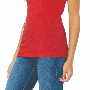 เสื้อยืดลำลองของผู้หญิงคอลเลคชั่นฤดูร้อนผ้าใบผ้าฝ้ายผ้าแคนวาสแห้งเร็วระบายอากาศได้ดีดีไซน์ตามสั่ง - Product Image 5