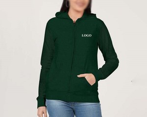 Nouveauté : sweat-shirts à fermeture éclair pour femmes, grande taille, vêtements décontractés, sweat-shirt à fermeture éclair pour femmes avec logo personnalisé, sweat-shirt respirant pour femmes - Product Image 2