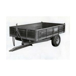 Venta de descuento Remolque volquete de granja pequeño de 5 toneladas para tractor ambulante a la venta con oferta de precios bajos - Product Image 1