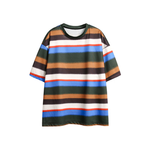 Camisetas en blanco de algodón de talla alta calidad, venta al por mayor, Camiseta extragrande de peso pesado, camiseta en blanco personalizada para hombre - Product Image 1
