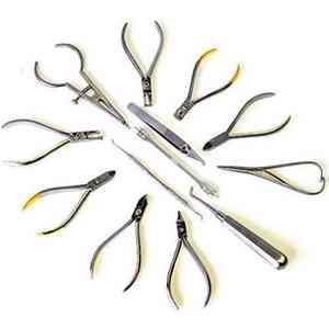 Instrumentos Quirúrgicos Navel NSL-HZ-2459, Juego de Instrumentos y Herramientas de Ortodoncia Manual, Certificación CE, Acero Inoxidable Clase I - Product Image 1