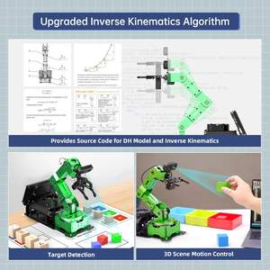 Hiwonder JetArm-AI, Brazo Robótico Controlado por Voz con Seguimiento de Objetos en 3D, Clasificación y Agarre - Ideal para Investigación y Aprendizaje de IA - Product Image 5