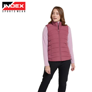 Venta caliente marca mujeres hombres abajo chaleco ganso cuerpo calentador chaqueta chaleco Puffer Bomber sin mangas Otoño e Invierno Original - Product Image 6