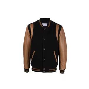 OEM fabricación tallas grandes transpirable único personalizado invierno bombardero chaqueta de béisbol adulto - Product Image 5