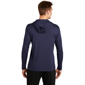 T-shirt à manches longues en tissu jersey populaire éco-tri-mélange Sweat à capuche - Product Image 5
