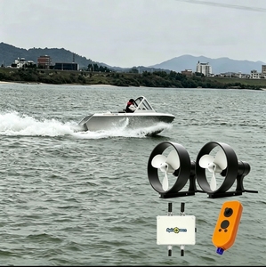 Moteur de propulseur sous-marin ApisQueen 24V U35, poussée de 44 kg, pour bateaux de loisirs, bateaux de pêche, USV, ROV, bouée intelligente - Product Image 1