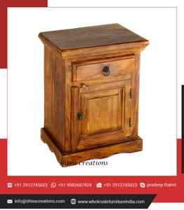 Mesita de noche de madera MDF moderna sólida al por mayor, muebles hechos a medida para el hogar, sala de estar, comedor, muebles sólidos fabricados, fabricantes - Product Image 6