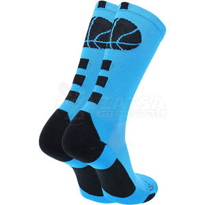 2025 Calcetines de baloncesto Neon Trim Highlights Visibilidad nocturna y estilo Calcetines de baloncesto - Product Image 4