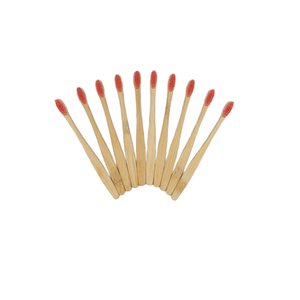 Cepillo de dientes de bambú biodegradable reutilizable de lana suave personalizado vietnamita, cepillo de dientes desechable con carbón natural hecho - Product Image 4