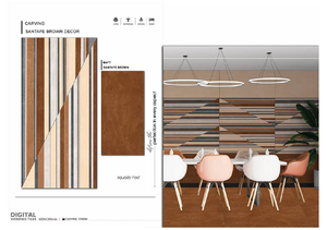 Azulejos de Porcelana Cerámica Modernos de Alta Calidad, 600x1200 mm, Superficie Mate Esmaltada, Cuerpo Completo Homogéneo, para Decoración del Hogar - Product Image 5