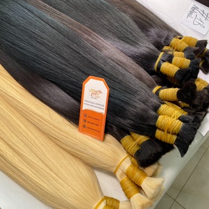 Paquetes de Cabello Humano Natural a Granel, Cabello Liso, Grado 12A, 100% Sin Procesar, Cabello Virgen Vietnamita, Proveedor de Cabello de Primera Calidad, Precio al por Mayor - Product Image 1