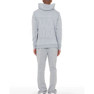 Chándales acampanados de alta calidad para hombre, talla XXL, ropa de invierno informal, chándal acampanado Unisex con logotipo personalizado, gran oferta, diseño de servicio OEM - Product Image 5