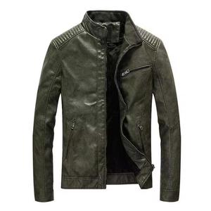Chaquetas de cuero para hombre de alta calidad de moda de talla grande con diseño atractivo El mejor material para su propio estilo - Product Image 1