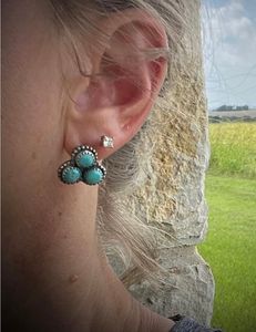 Pendientes de plata de ley hechos a mano, joyería de piedras preciosas bohemias, regalo para mujer - Product Image 6