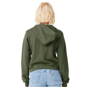 เสื้อสเวตเตอร์และฮู้ดของผู้หญิงผ้าแคนวาสสิกคลาสสิก - Product Image 3