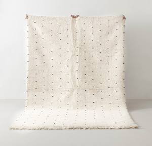 Alfombras de lana pura de diseño moderno, tapete anudado a mano, de área de lana marroquí - Product Image 2