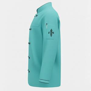 Uniforme de Hotel para Hombre de Manga Larga, Corte Regular, Estampado Digital de Color Sólido, Alta Calidad, Poliéster/Algodón 2026, por RIVIAN ATLANTIC - Product Image 3