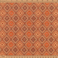 Tissu d'ameublement épais enduit organique en polyester, style kilim, tapisserie bohème, tribal, sud-ouest, turc, Navajo, textile de maison
