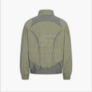 Conjunto de Chaqueta y Pantalón Cortavientos para Uso Diario con Corte Relajado y Estilo Sencillo - Product Image 2