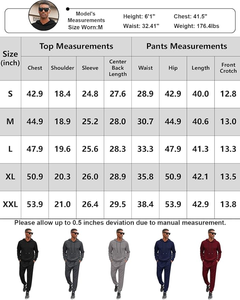 Ensembles de survêtements en polaire Eversoft Joggers tricotés respirants avec poches brodées Pantalons de survêtement fuselés à coupe décontractée pour l'automne - Product Image 6