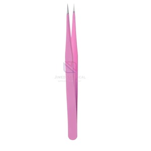 Pince à épiler pour cils réutilisable en acier inoxydable de haute qualité JIMED SURGICAL, outil de précision pour le soin des cils - Marque privée de beauté - Product Image 1