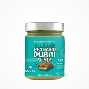 Crema de Pistacho Orgánica Fresca Estilo Dubai en Tarro de 350g - Product Image 2