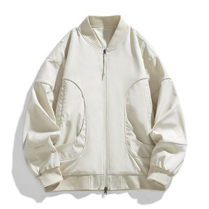 Blouson aviateur d'hiver pour hommes de qualité supérieure style High Street avec col montant vente en gros de services OEM de haute qualité pour adultes - Product Image 5