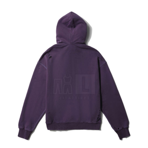 Sweat-shirt d'hiver 100% coton brodé imprimé personnalisé pour hommes-Design moderne surdimensionné Fit Private Label Commandes en gros - Product Image 2