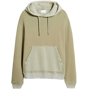 100% polyester coton matériel couleur unie hommes sweats à capuche Styles décontracté sweats à capuche personnalisé votre propre Logo hommes sweats à capuche - Product Image 1