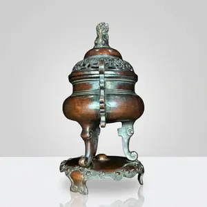 Quemador de Incienso y Aceites Esenciales de Resina y Latón, Ajustable, para Velas de Té, Uso Religioso, 100% Natural - Product Image 4